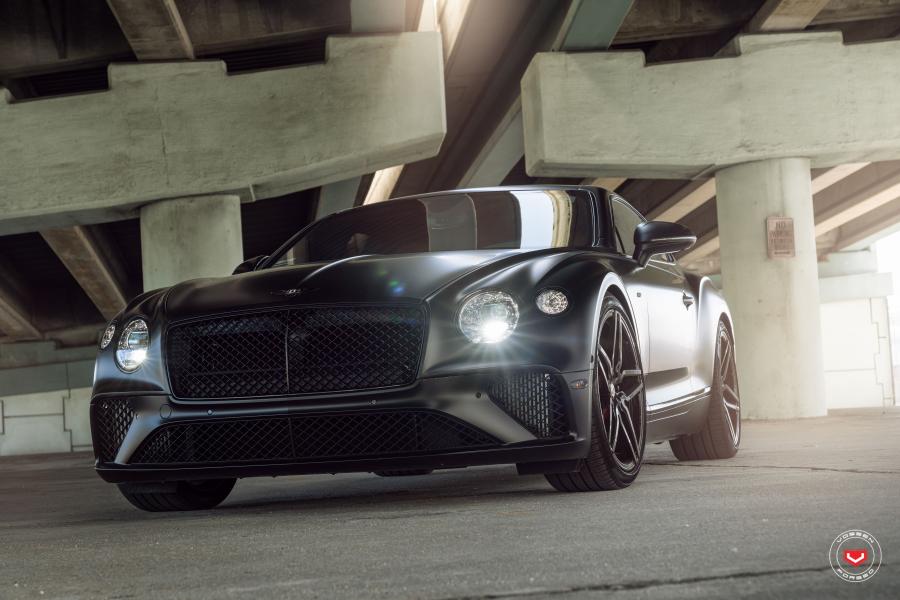 Bentley Continental GT on Vossen Wheels (HF-2) 2019 года  (фото 3 из 12)